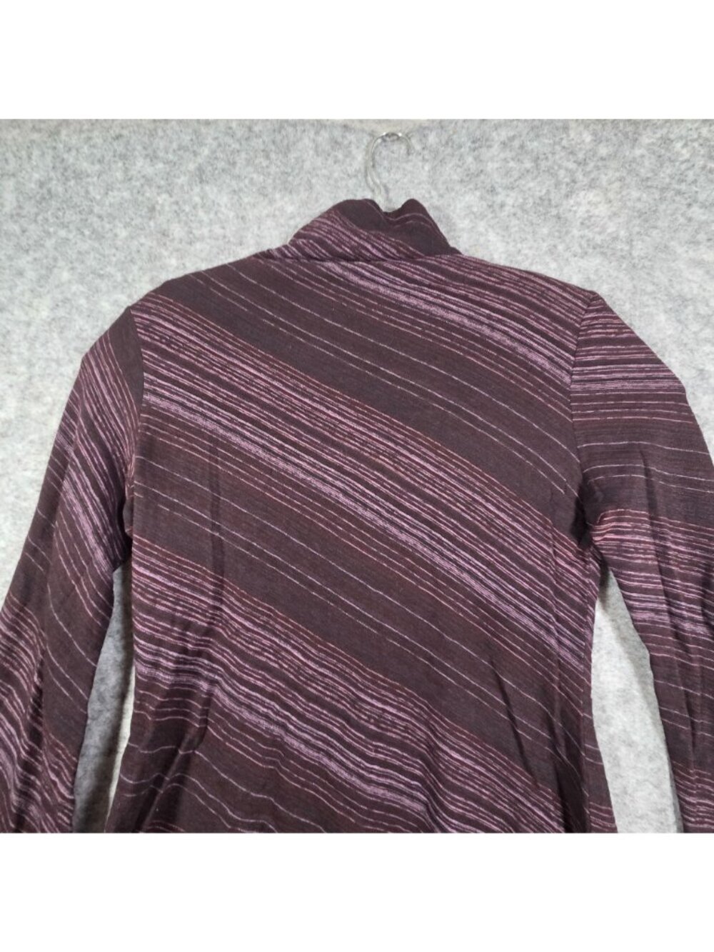 Lida Baday Women's Long Sleeve Pullover Top Purple Size L - Picture 6 of 7